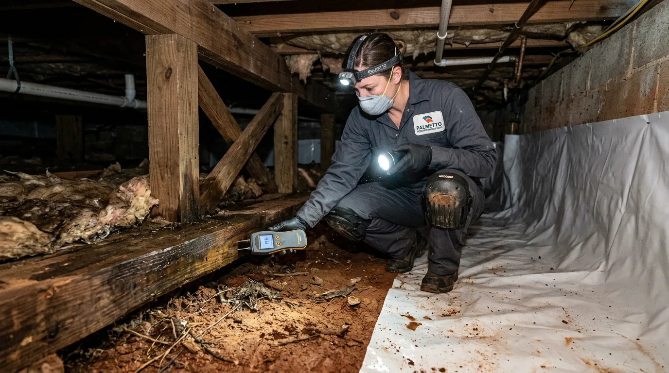 Anderson SC Basement & Crawl Space Encapsulation: Preventing Moisture